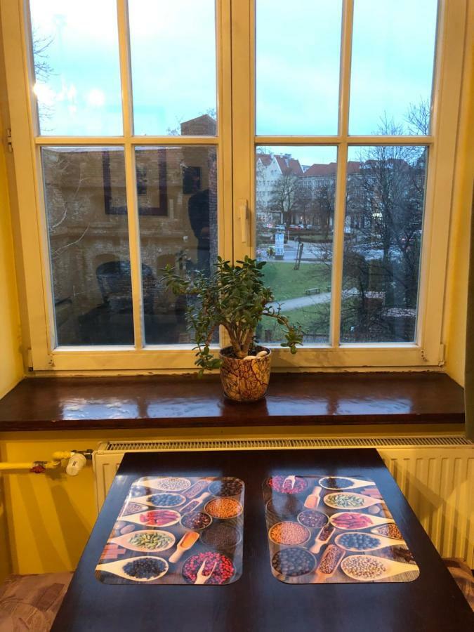 Apartament Teatralny Gdaňsk Exteriér fotografie